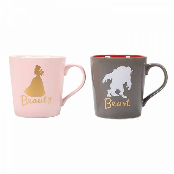 Beauty And The Beast: Tapered Mug Set (Parallel Import)