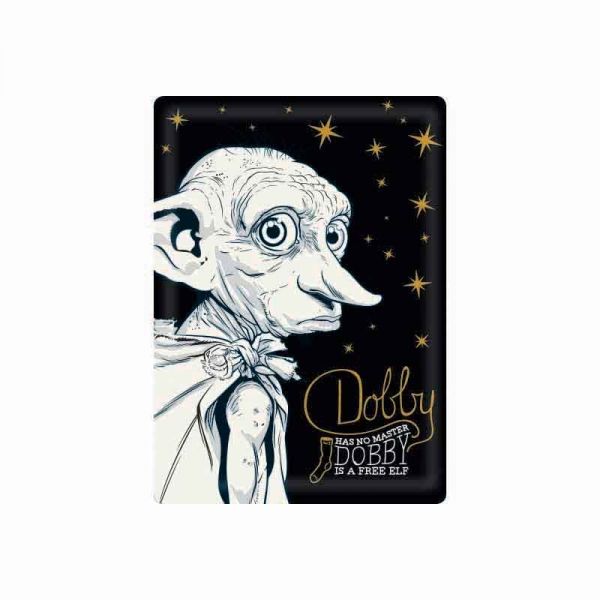 Harry Potter: Dobby Is A Free Elf - Metal Magnet (Parallel Import)