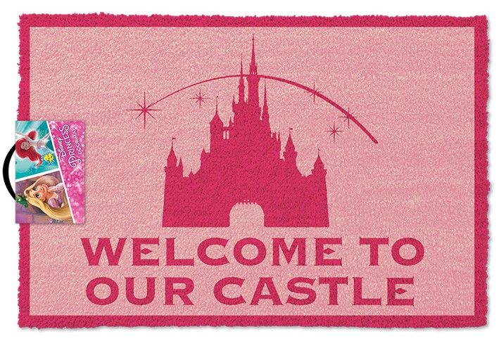 Disney Princess: Welcome To Our Castle Door Mat (Parallel Import)