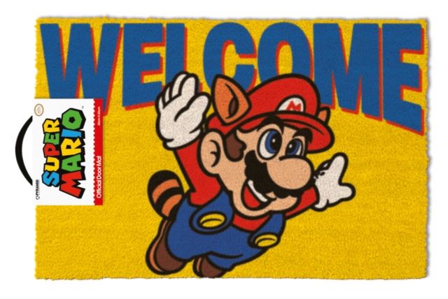 Super Mario: Welcome Door Mat (Parallel Import)