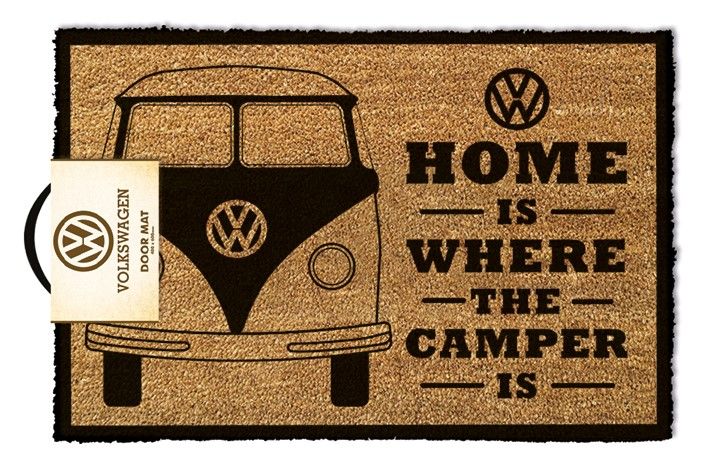 VW: Home Is Where The Camper Is Door Mat (Parallel Import)