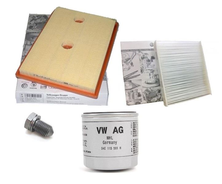 Genuine Volkswagen Polo Service Kit for 1.2 Tsi (6R) 2015 to 2018 Model