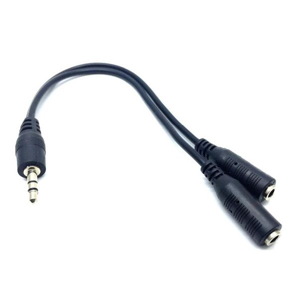 Baobab 3.5MM Male Stereo to 2 Female Stereo Y Splitter Cable (1M to 2F)