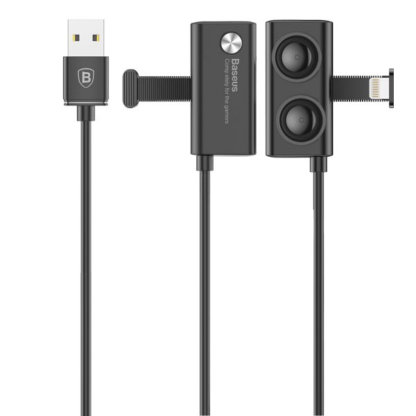 Baseus 2.4A/1.5A Suction Cup Gamer USB Type-A2.0 Lightning Cable