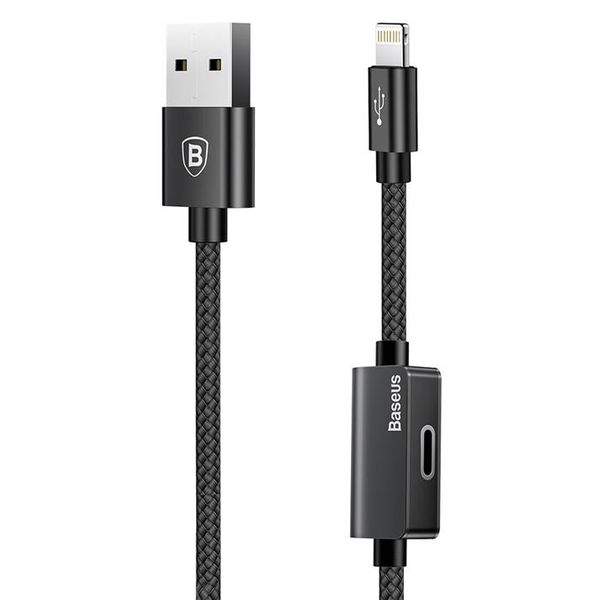 Baseus 1m - 2A Audio Input Charging USB Type-A 2.0 to Lightning Cable