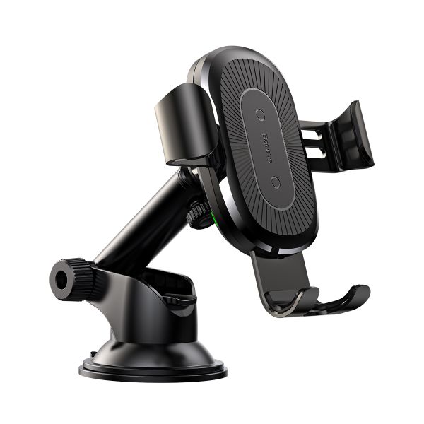 Baseus 10W - 2A Gravity Wireless Charger Car Suction Phone Holder &amp; Cable
