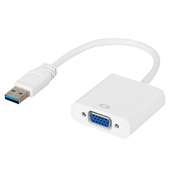 GS USB 3.0/2.0 To VGA HDTV Video Adapter For PC, TV, Laptop &amp; Projectors