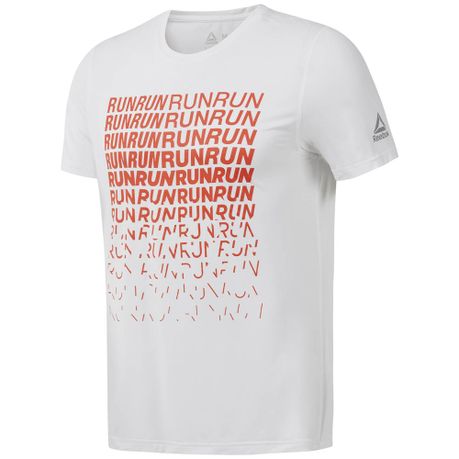 reebok run graphic t shirt