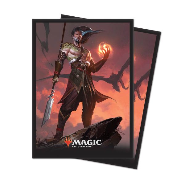 Ultra Pro Deck Protector sleeves For Magic - Sarkhan Fireblood