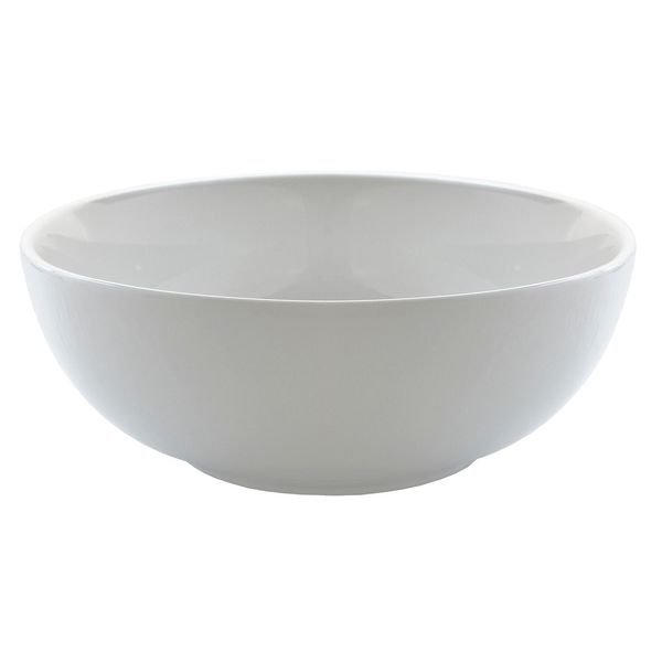 Eetrite - Large Round Salad Bowl - White