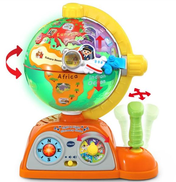 V-Tech Light &amp; Flight Discovery Globe