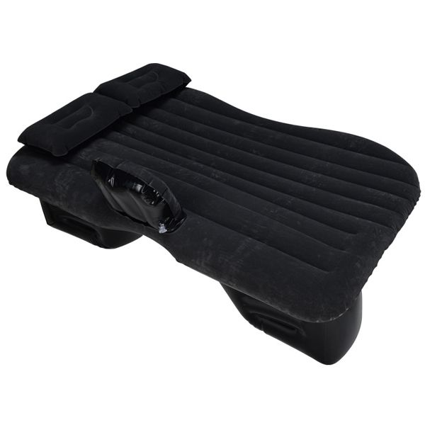 Heavy Duty Car Travel Inflatable Mattress - Black