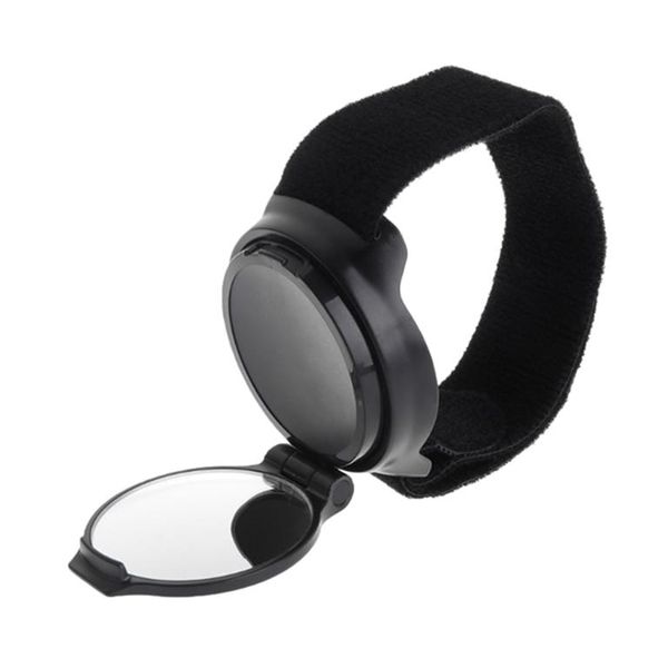 360 Degrees Rotation Safety Bicycle Rear View Mirror Wrist Belt
