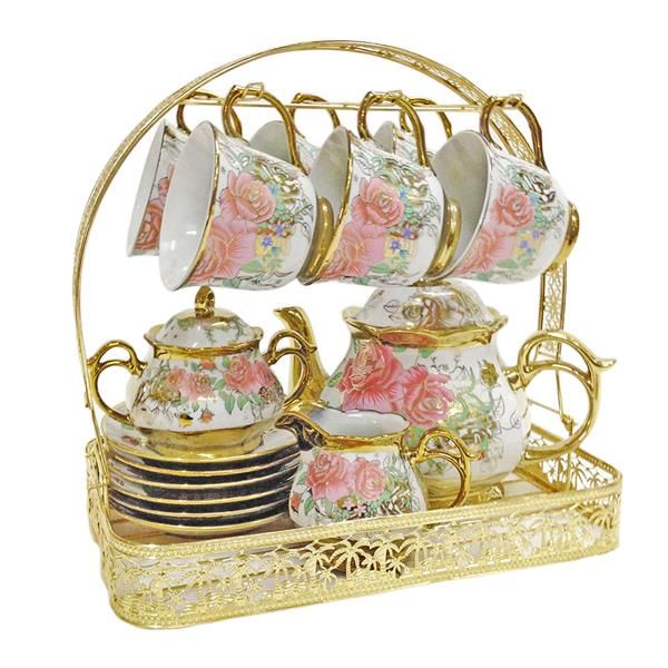 Deluxe European-Style Ceramic Coffee Cup Set