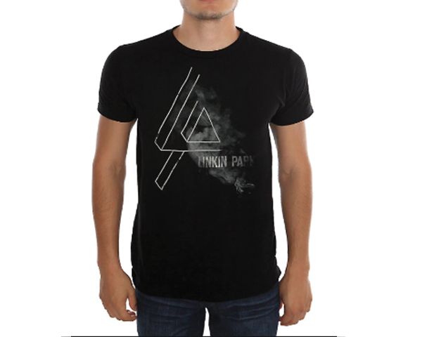 RockTs Linkin Park Smoke Logo T-Shirt