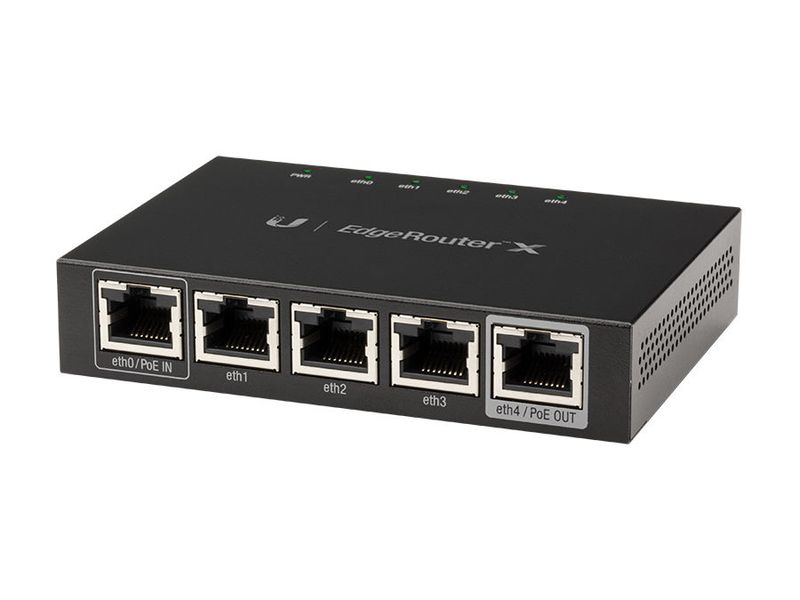 Ubiquiti EdgeRouterX 5-port Gigabit Router ER-X-EU