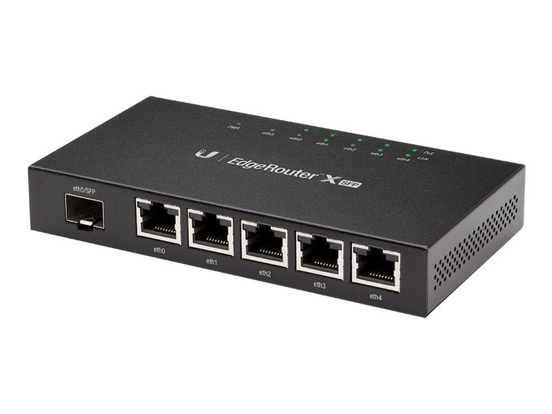 Ubiquiti EdgeRouterX 5-Port Gigabit SFP Router | ER-X-SFP