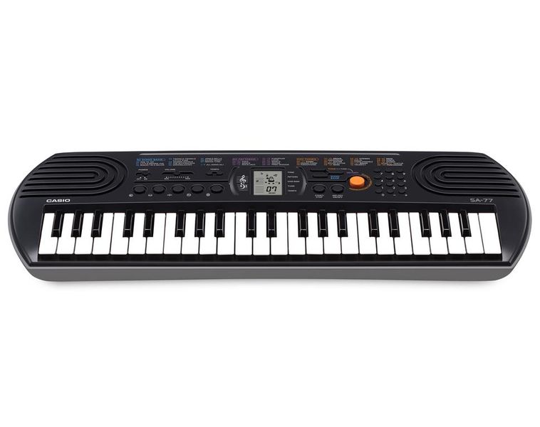 Casio SA-77, 44 Key Mini Keyboard with Lesson Function