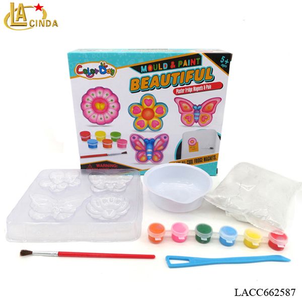 Mould and Paint - Butterflies &amp; Flowers Fridge Magnets