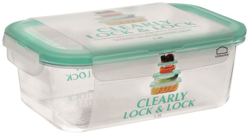 Lock &amp; Lock - 1.1 Litre Clearly Rectangle