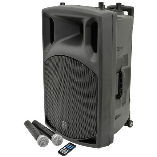 QTX QX15PA Portable PA with USB, SD, FM &amp; Bluetooth