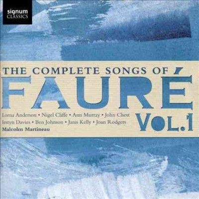Various - Complete Songs Of Faure: Vol 1 (CD)