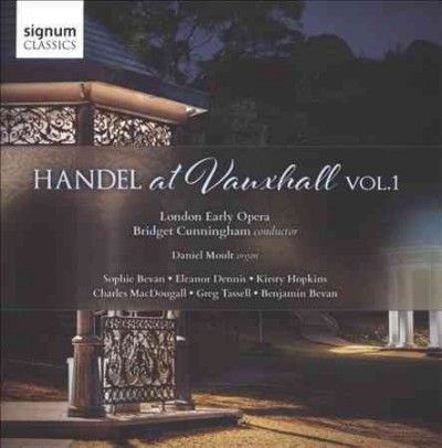 Bridget Cunningham - Handel At Vauxhaull: Vol 1 (CD)