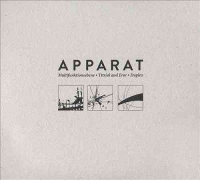 Apparat - Multifunktionsebene Tttrial And Eror (CD)