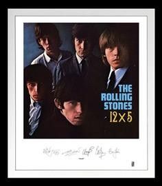 Rolling Stones - Rolling Stones: 12x5 Lithograph &amp; Cle (Vinyl)