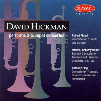 David Hickman - David Hickman Performs 3 Trumpet Ctos (CD)