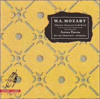 Immerseel/anima - Mozart: Piano Ctos. 8/12/23 (CD)