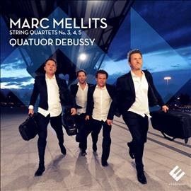 Marc Mellits: String Quartets No. 3, 4, 5 (CD / Album Digipak)