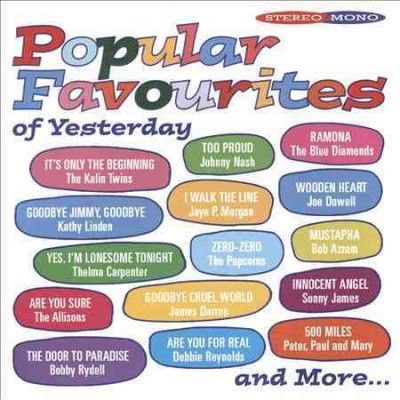 Popular Favourites of Yesterday (CD / Album)