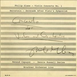 Renaud Capucon - Glass/bernstein: Violin Concert1 /sere (CD)