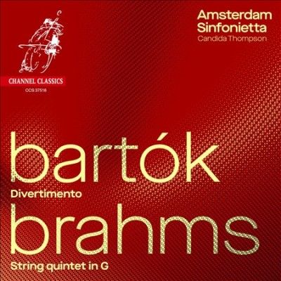Amsterdam Sinfoniett - Bartok/brahms: Divertimento/string Qui (CD)