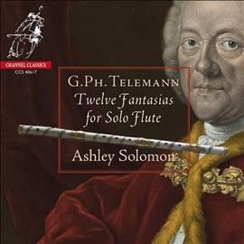 Ashley Solomon - Telemann: 12 Fantasias For Solo Flute (CD)