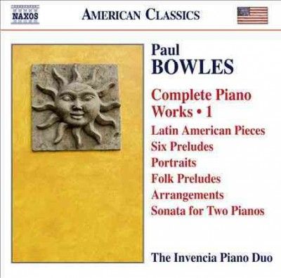 Invencia Piano Duo - Bowles: Complete Piano Works Vol 1 (CD)