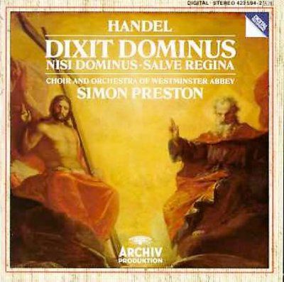Preston - Handel Choral Works (CD)