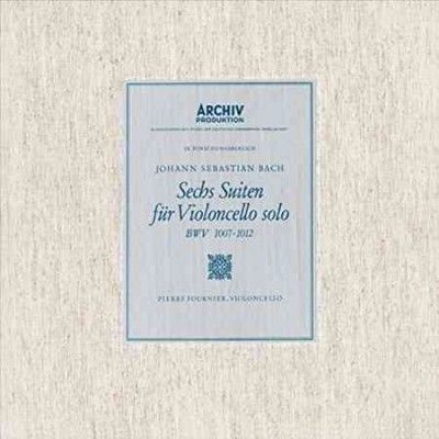 Pierre Fournier - Bach: 6 Cello Suites Bwv1007 1008 1009 (Vinyl)