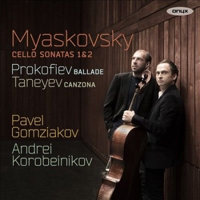 Pavel Gomziakov - Myaskovsky: Cello Sonatas Nos 1 &amp; 2 (CD)