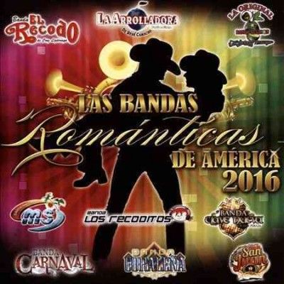Various - Las Bandas Romanticas De America 2016 (CD)