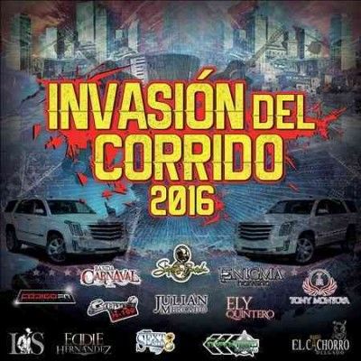 Various - Invasion Del Corrido 2016 (CD)