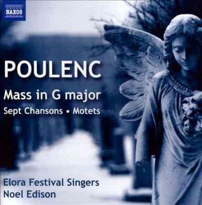 Elora Festival Singe - Poulenc: Mass In G Major/sept Chansons (CD)
