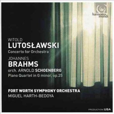 Fort Worth Symphony - Lutoslawski/brahms: Cto For Orchestra (CD)