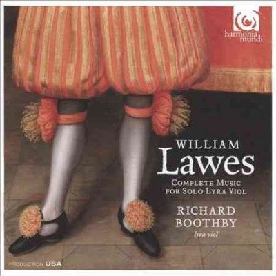 Richard Boothby - Lawes: Pieces For The Lyra Viol (CD)