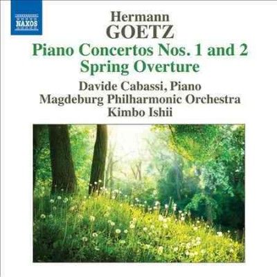 Davide Cabassi - Goetz: Piano Ctos Nos 1 &amp; 2/spring Ove (CD)