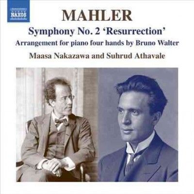 Symphony No. 2 (arr. B. Walter for 2 pianos) (Maasa Nakazawa, Athavale) (CD)