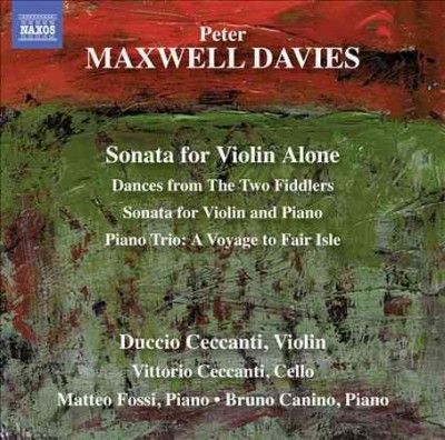 Duccio Ceccanti - Davies: Works For Violin (CD)
