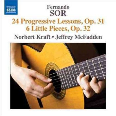 Norbert Kraft - Sor: 24 Progressive Lessons Op 31 &amp; 6 (CD)