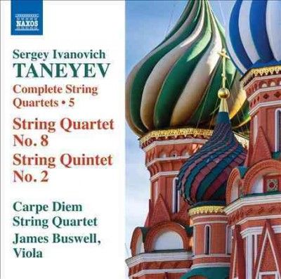 Carpe Diem String Qu - Taneyev: Complete String Qts Vol 5 (CD)
